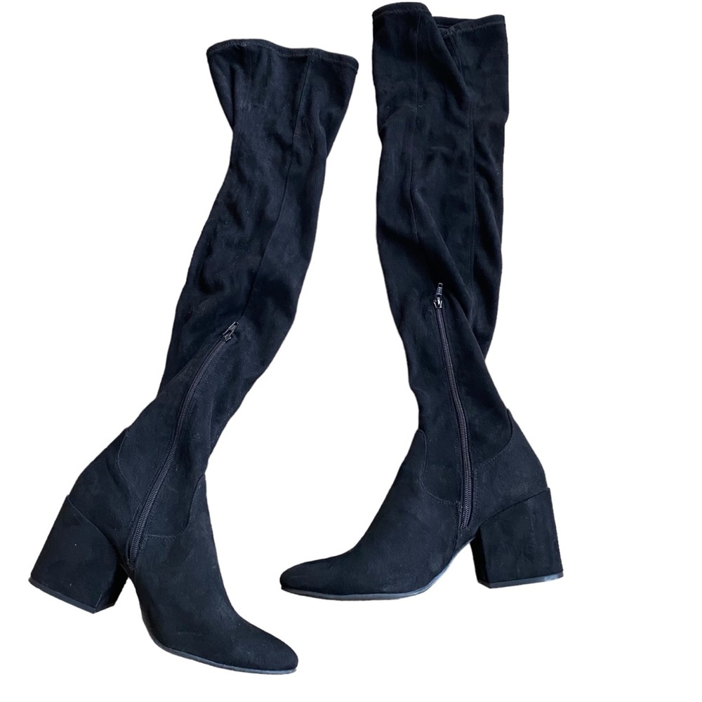 Women's Size 11 Over-the-Knee Boots - Black DV Brand